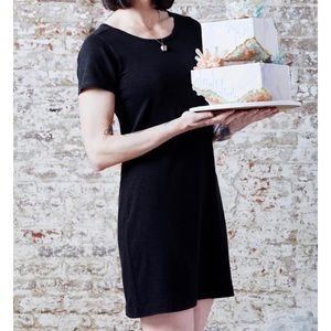 American Giant Grey  Premium T-Shirt Dress
